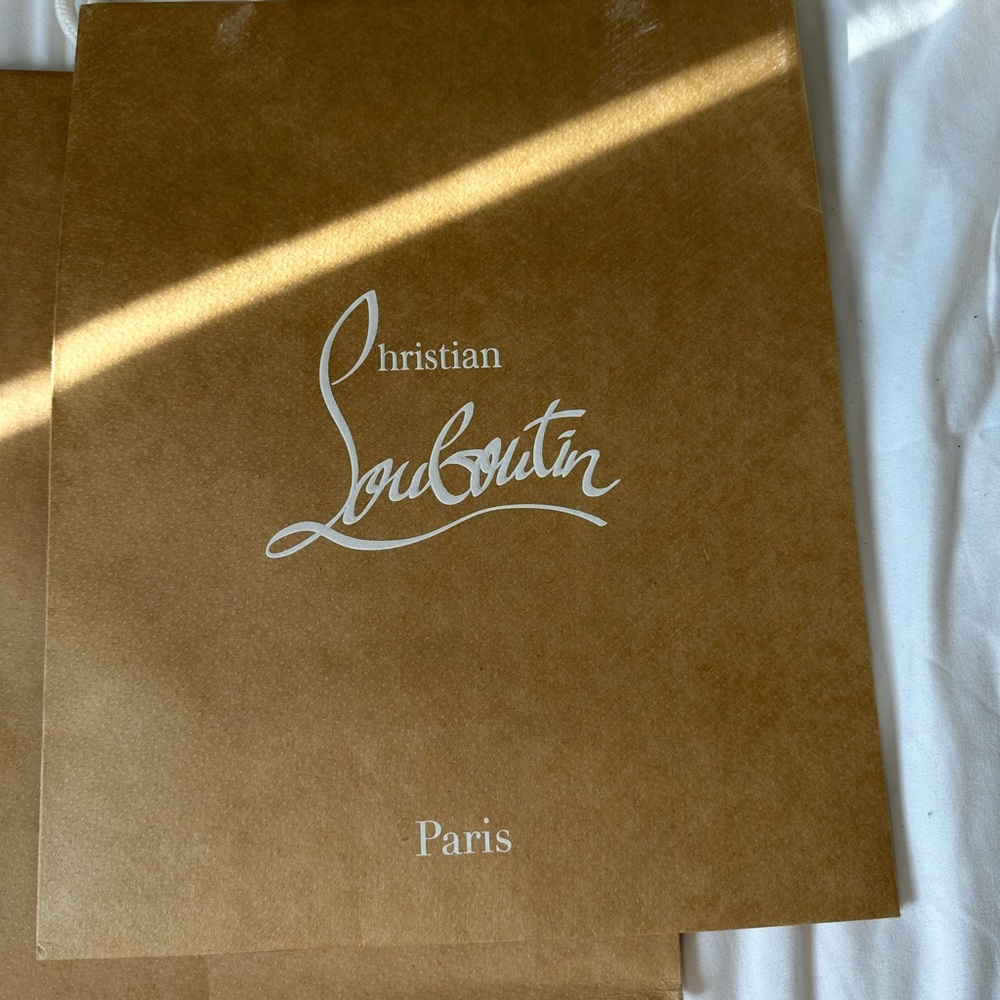 Christian Louboutin bags for shoes